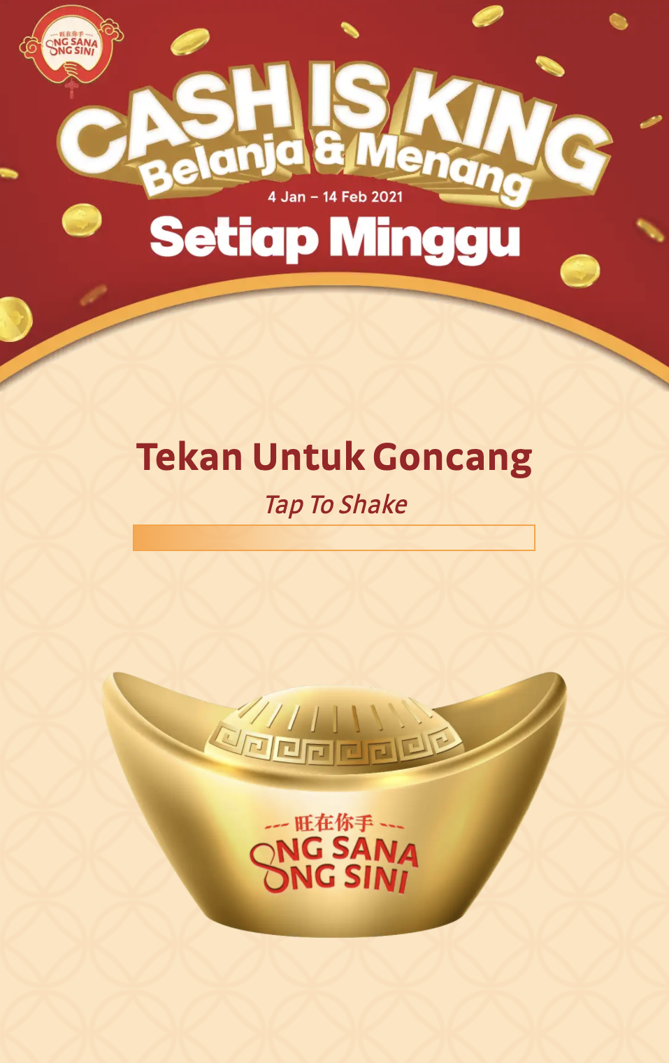 TESCO Cash Is King 2021 Contest